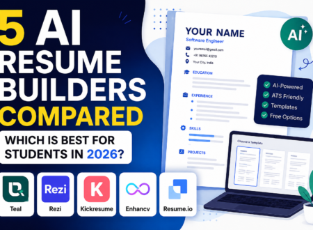 5 AI resume builders compared for students in 2026