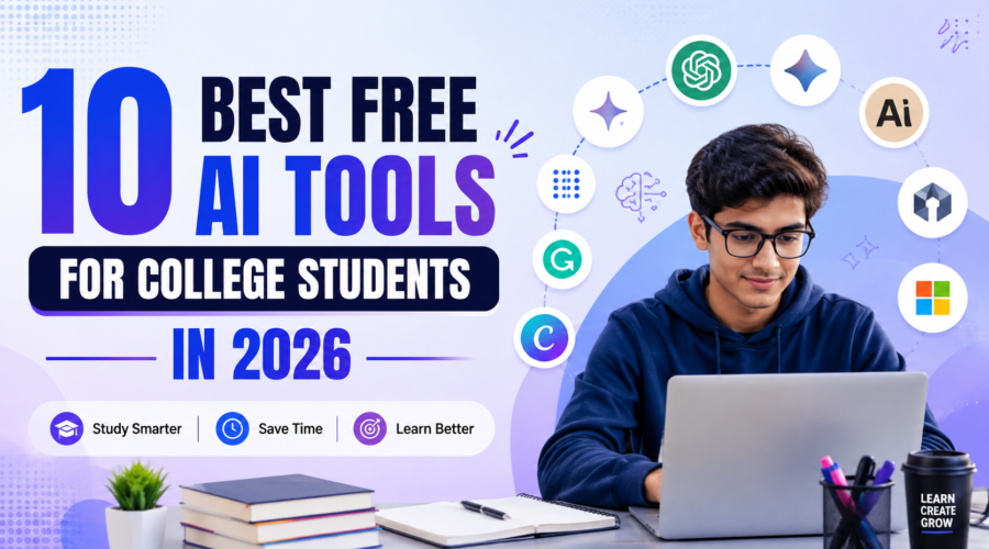 10 best free AI tools for college students in 2026